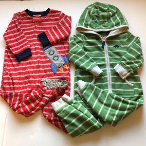 Baby Boy Footie PJ’s Bundle 12M